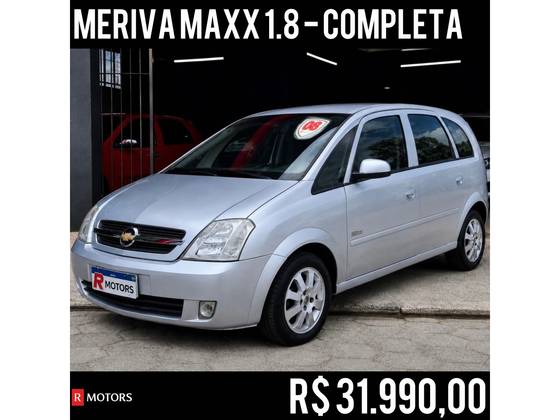 CHEVROLET MERIVA 1.8 MPFI MAXX 8V FLEX 4P MANUAL CHEVROLET MERIVA 1.8 MPFI MAXX 8V FLEX 4P MANUAL